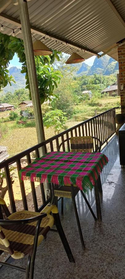 Du Gia Van Chung Homestay Lang Cac Exterior photo